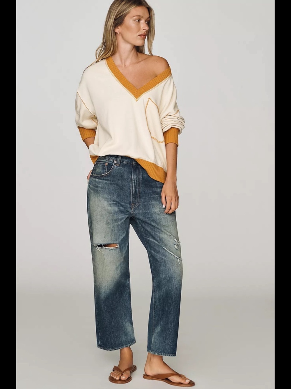 Anthropologie Pilcro Montana Pocket Knit Top - Picture 4 of 16